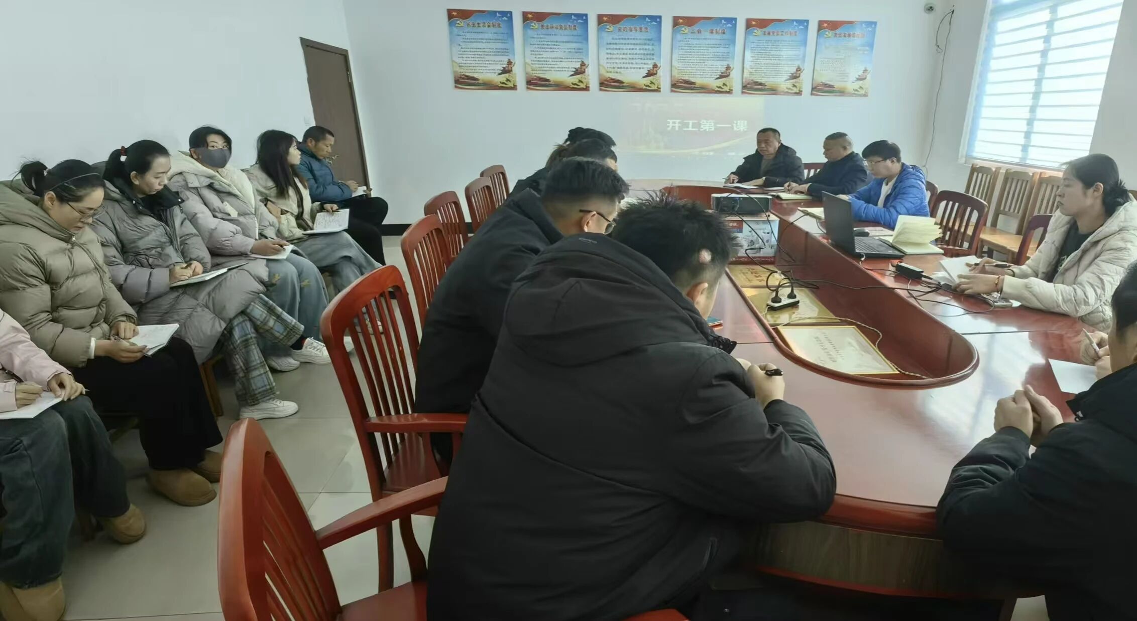 凝心聚力抓宁静 收心归位启新程——宏河团体召开2026年春节完工第一课8